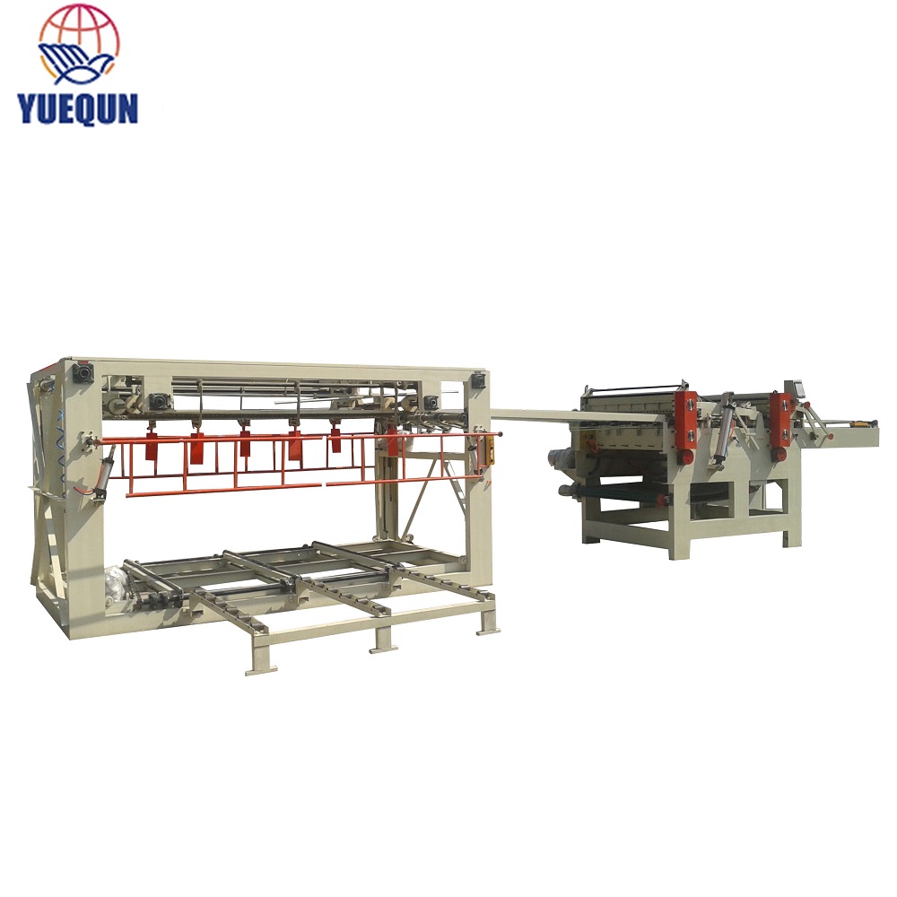 China Core Veneer Composer Máquina de coser para máquina de fabricación de madera contrachapada